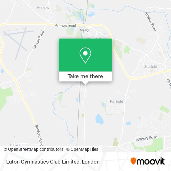 Luton Gymnastics Club Limited map