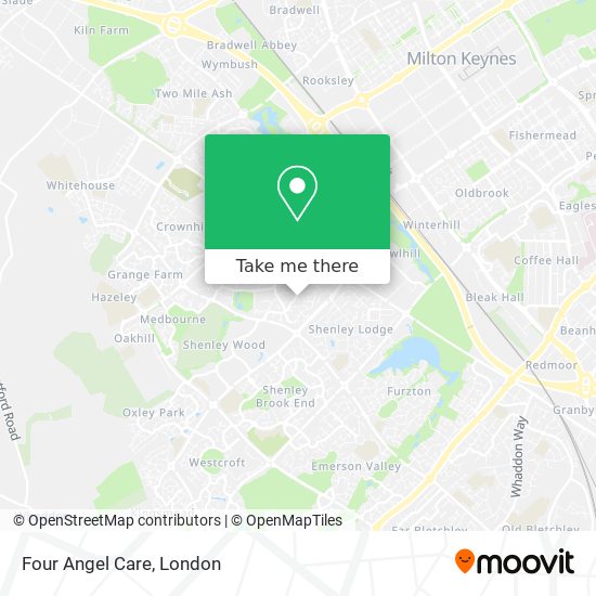 Four Angel Care map