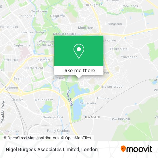 Nigel Burgess Associates Limited map