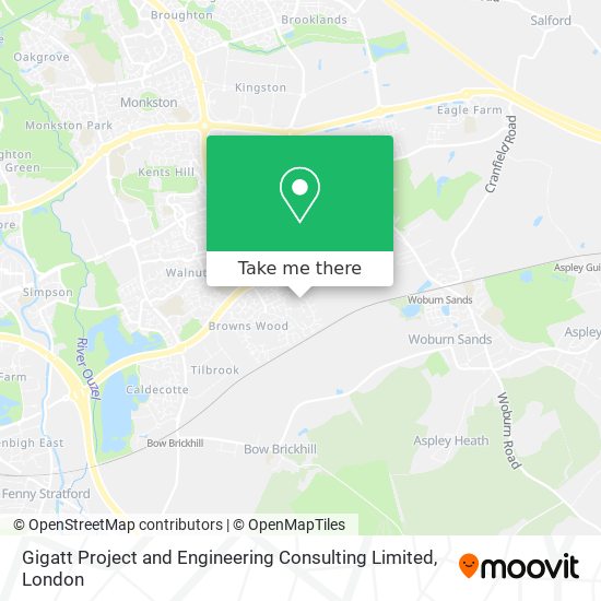 Gigatt Project and Engineering Consulting Limited map