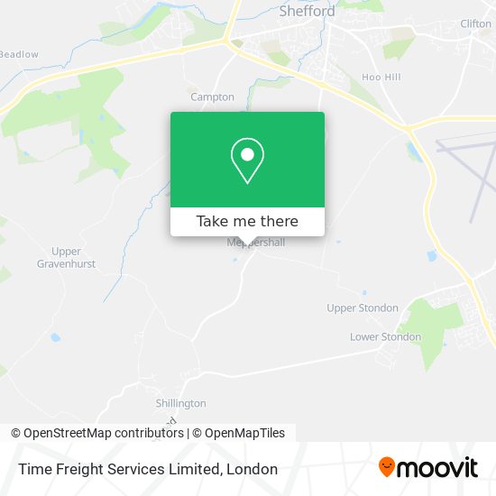 Time Freight Services Limited map