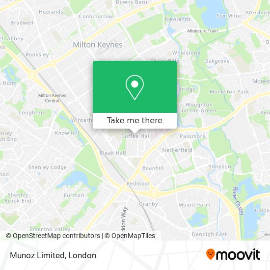 Munoz Limited map