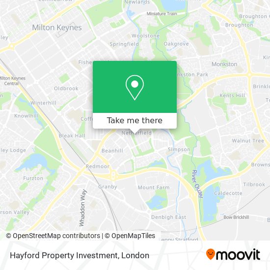 Hayford Property Investment map