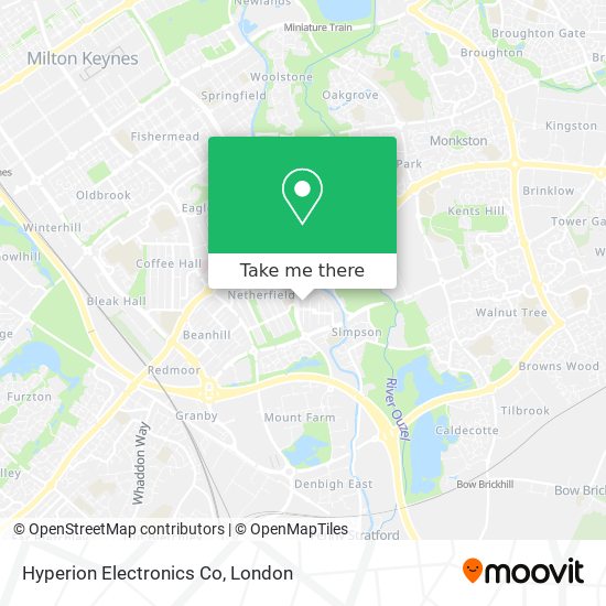 Hyperion Electronics Co map