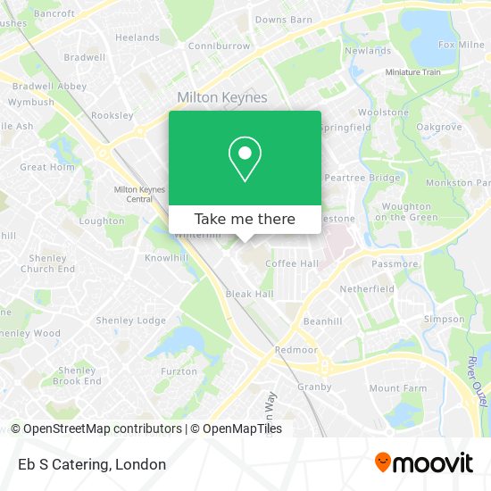 Eb S Catering map