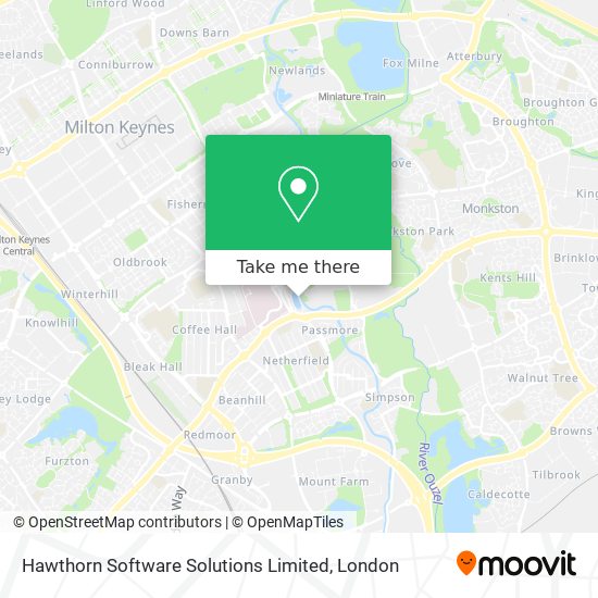 Hawthorn Software Solutions Limited map
