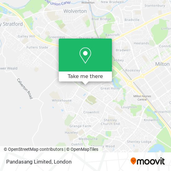 Pandasang Limited map