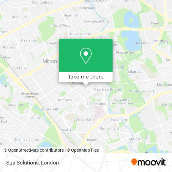 Sga Solutions map