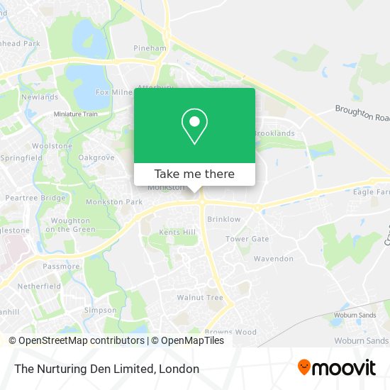 The Nurturing Den Limited map