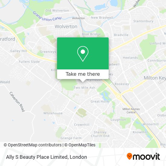 Ally S Beauty Place Limited map