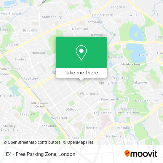 E4 - Free Parking Zone map