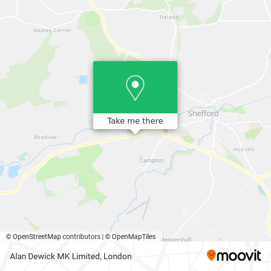 Alan Dewick MK Limited map