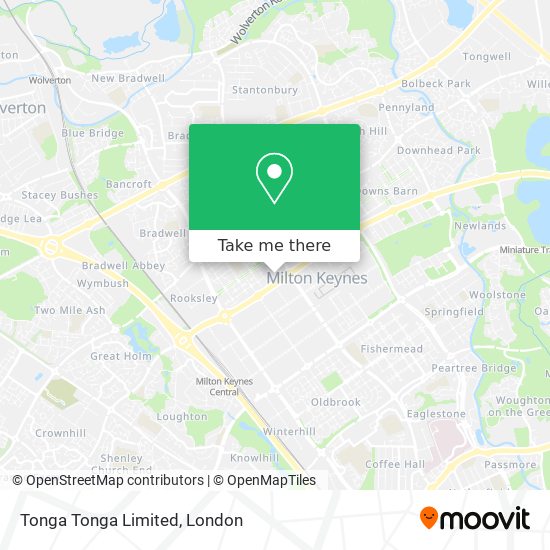 Tonga Tonga Limited map