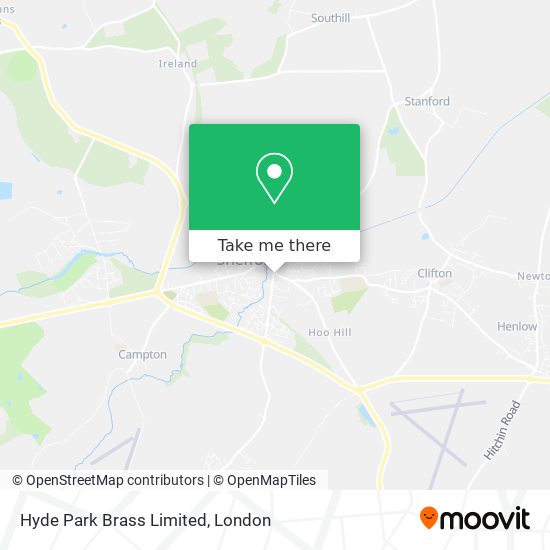 Hyde Park Brass Limited map