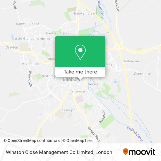 Winston Close Management Co Limited map
