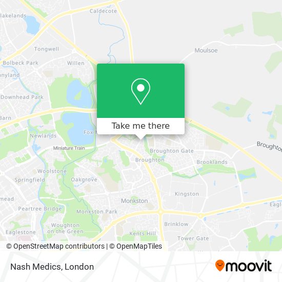 Nash Medics map