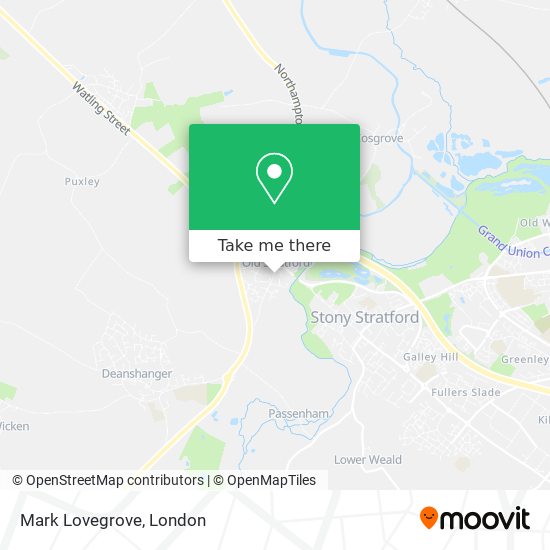 Mark Lovegrove map