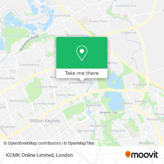 KCMK Online Limited map
