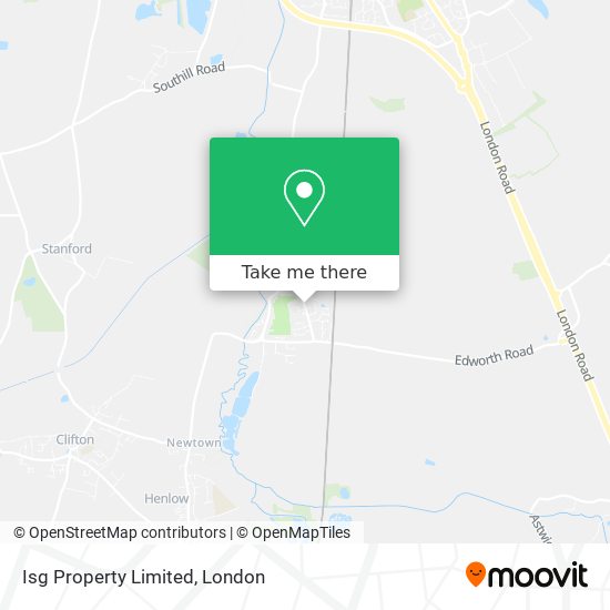 Isg Property Limited map