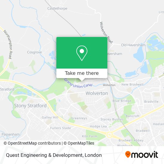 Quest Engineering & Development map