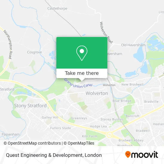 Quest Engineering & Development map