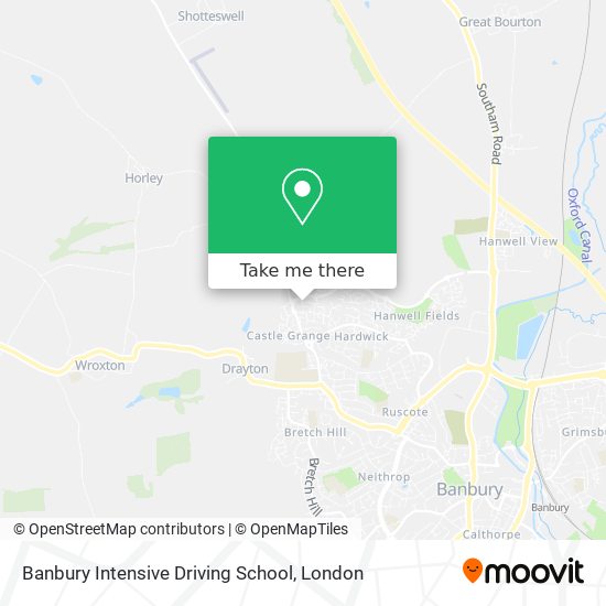 Banbury Intensive Driving School map