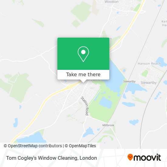 Tom Cogley's Window Cleaning map