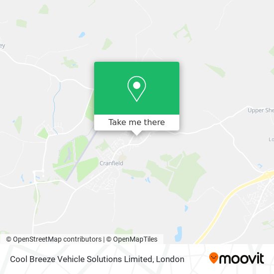 Cool Breeze Vehicle Solutions Limited map