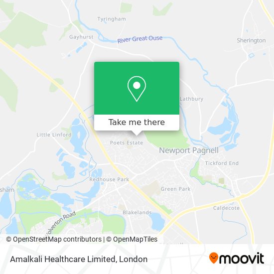 Amalkali Healthcare Limited map