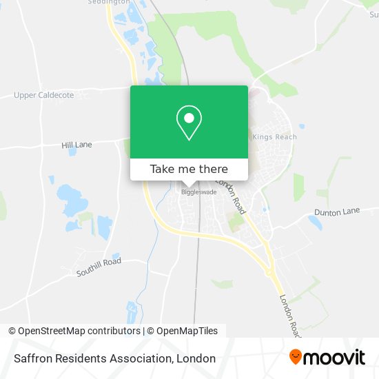Saffron Residents Association map
