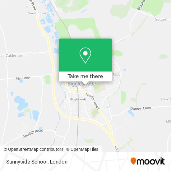 Sunnyside School map