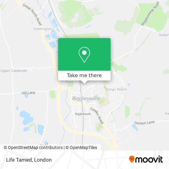Life Tamed map