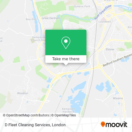D Fleet Cleaning Services map
