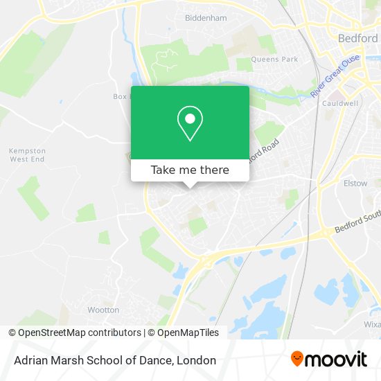 Adrian Marsh School of Dance map
