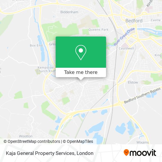 Kaja General Property Services map