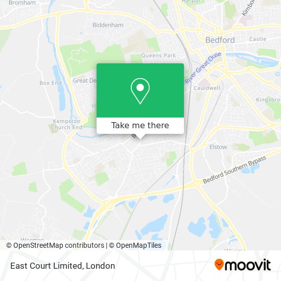 East Court Limited map