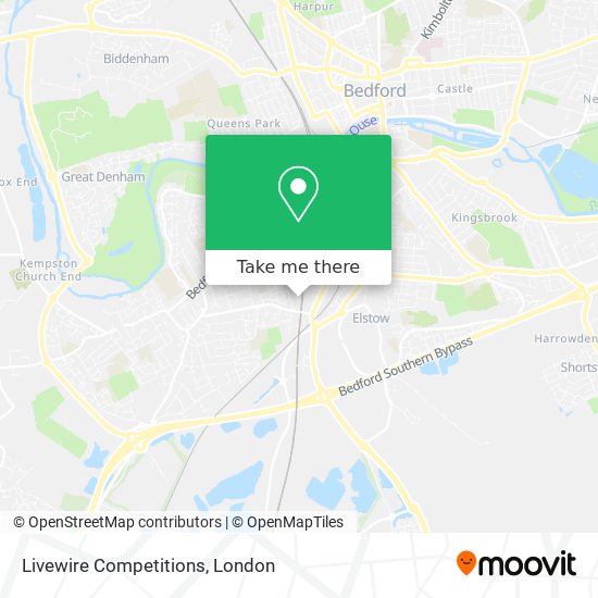 Livewire Competitions map