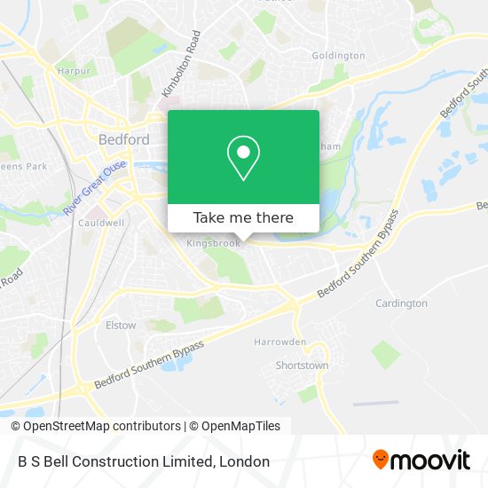 B S Bell Construction Limited map