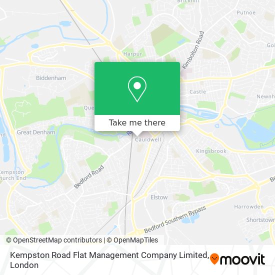 Kempston Road Flat Management Company Limited map