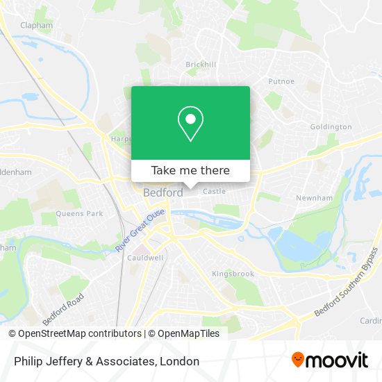 Philip Jeffery & Associates map