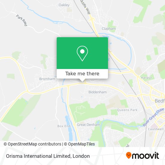 Orisma International Limited map