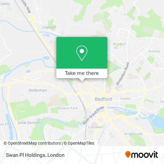 Swan Pl Holdings map