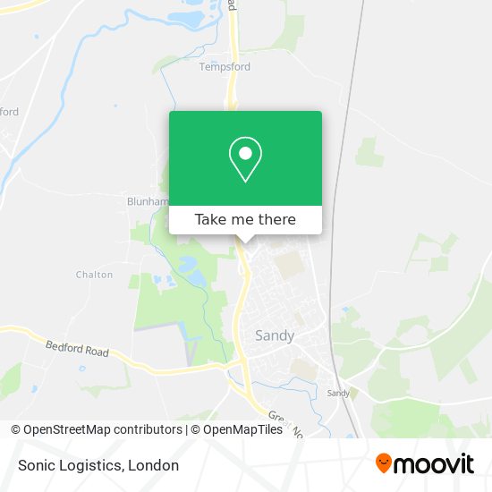 Sonic Logistics map