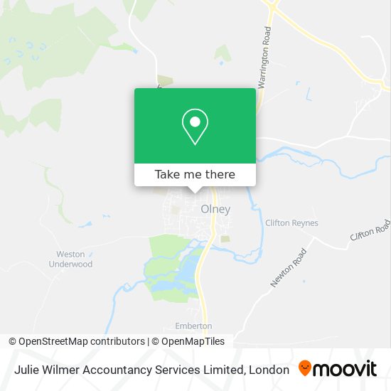 Julie Wilmer Accountancy Services Limited map