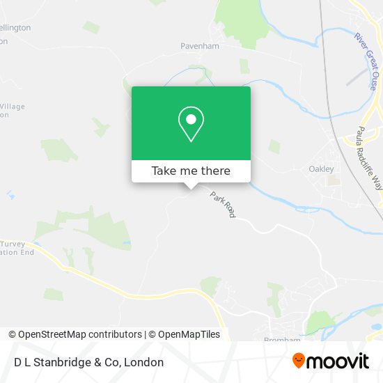 D L Stanbridge & Co map