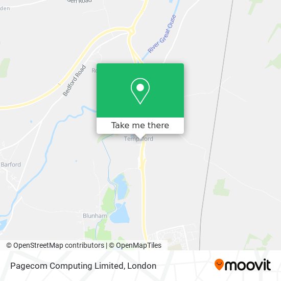 Pagecom Computing Limited map