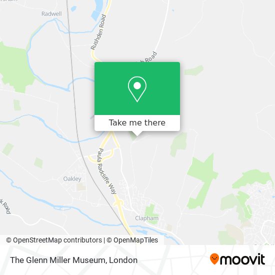 The Glenn Miller Museum map