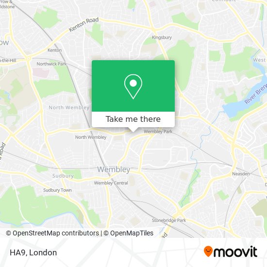 HA9 map