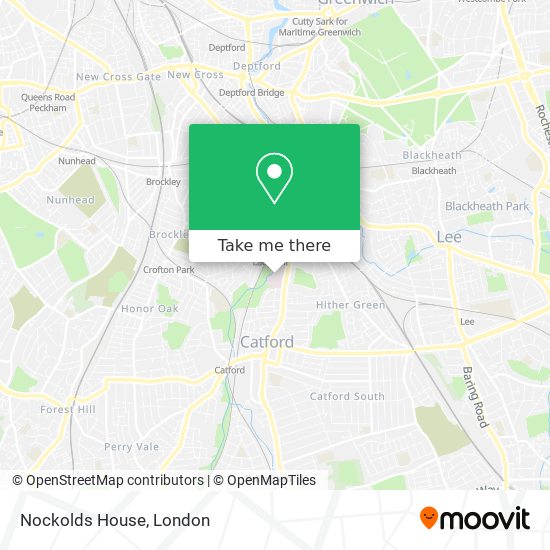 Nockolds House map