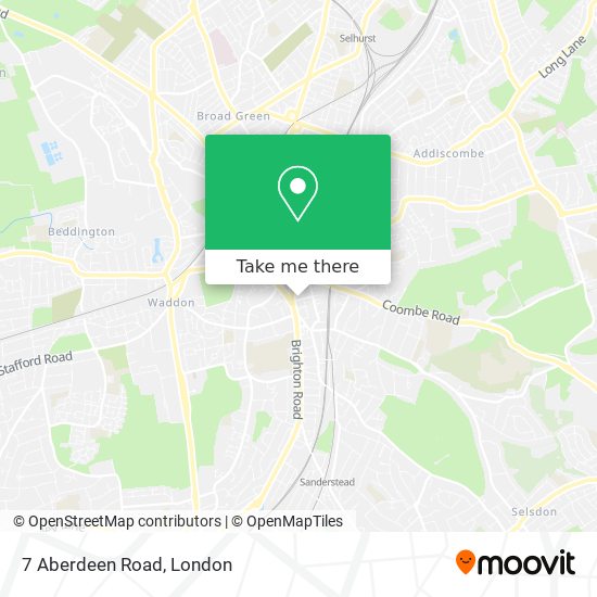 7 Aberdeen Road map